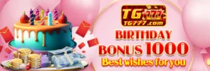 birthday bonus ₱1000